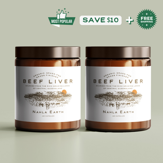 2x Beef Liver Capsules
