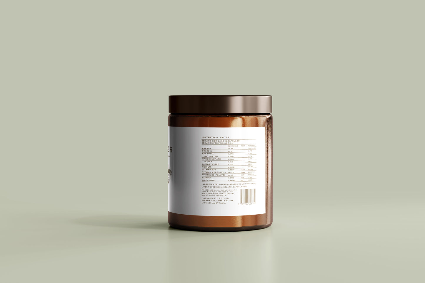 Beef Liver Capsules