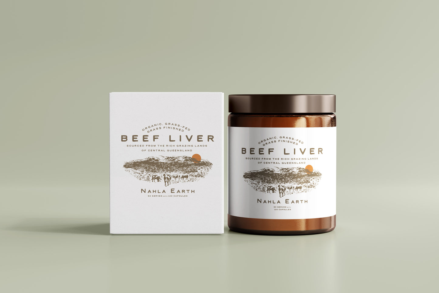 Beef Liver Capsules x 2