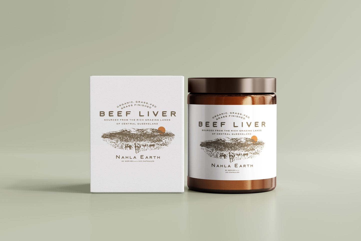 Beef Liver Capsules x 3